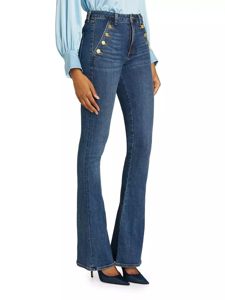 Ramy Brook Helena High-Rise Flare Jeans 4