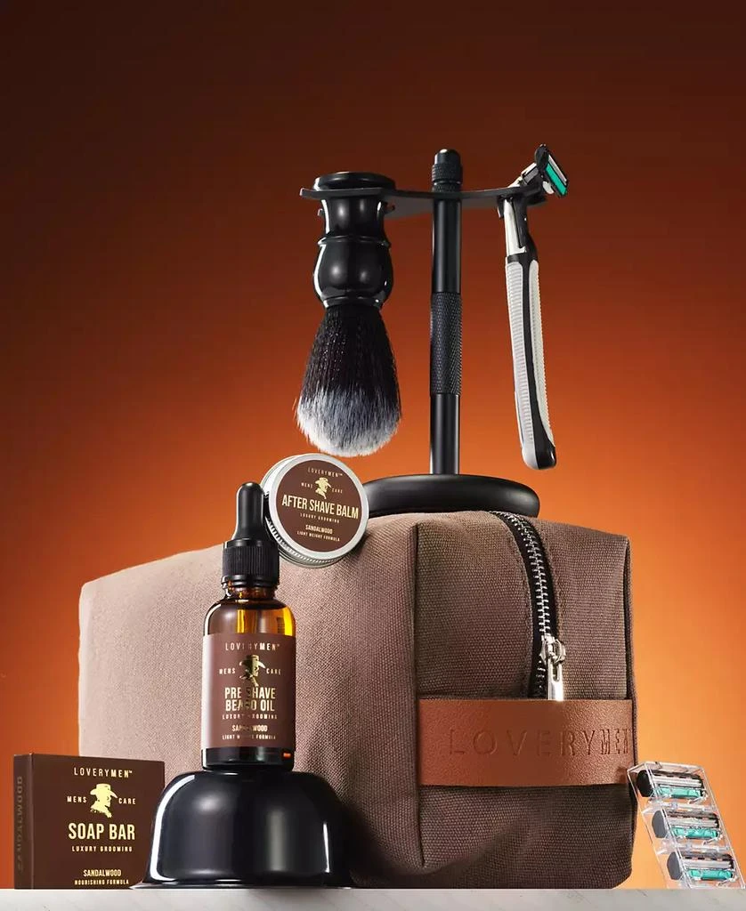 Lovery 15-Pc. Men Ultimate Beard Shaving Kit Gift Set 3