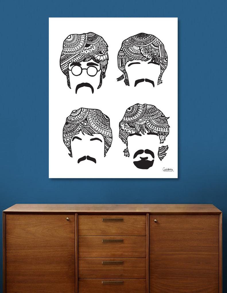 Curioos Beatles Mehendi