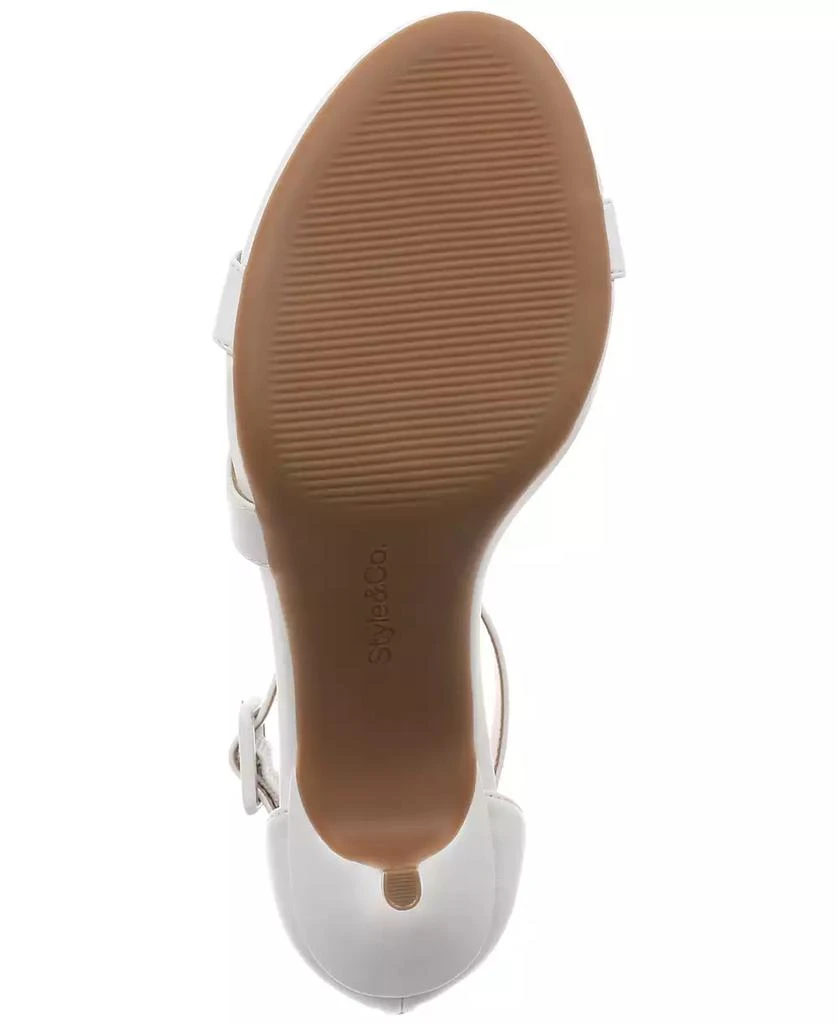 Style & Co Pammyy Open-Toe Buckles Dress Sandals, Exclusively at Macy's 9
