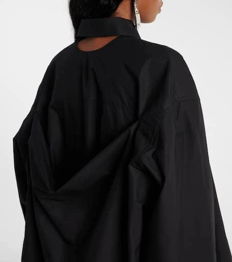 Balenciaga Suspended cotton shirt dress 6