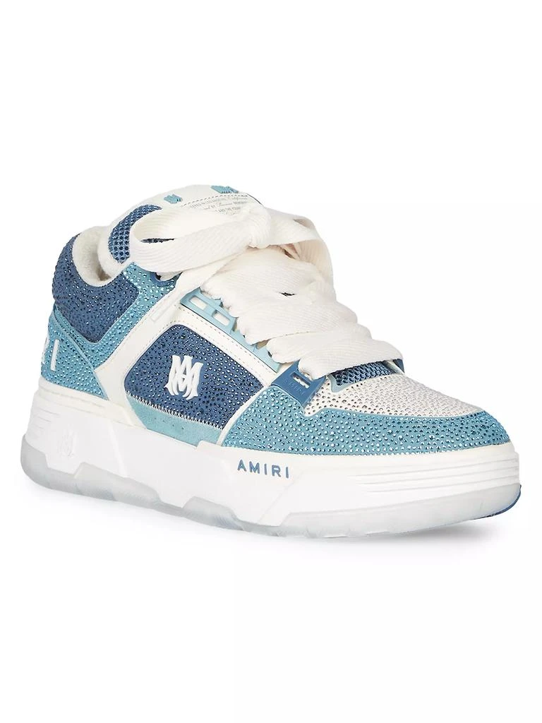 AMIRI MA-1 Crystal-Embellished Low-Top Sneakers 2