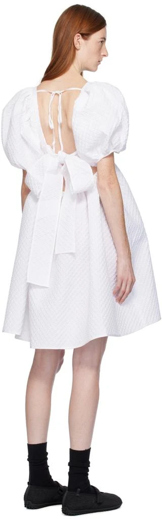 CECILIE BAHNSEN White Tilde Minidress 3