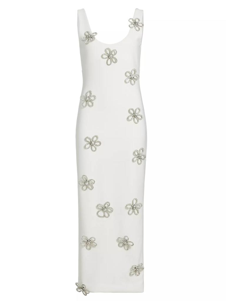 Elliatt Delia Crystal Flower Body-Con Dress