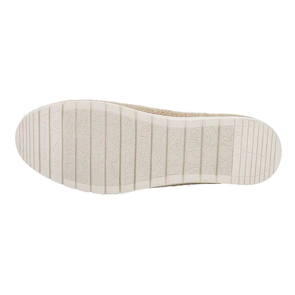 SKECHERS Bobs Flexpadrille Striped Cut Outs Slip On Flats 5