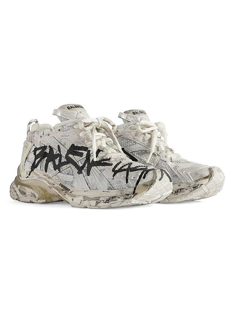 Runner Graffiti Sneakers – On Sale Now with Up to 41% Off