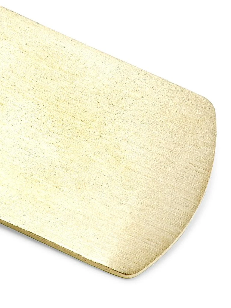 Saks Fifth Avenue Collection 14K Yellow Gold & Cubic Zirconia Dog Tag Pendant 3