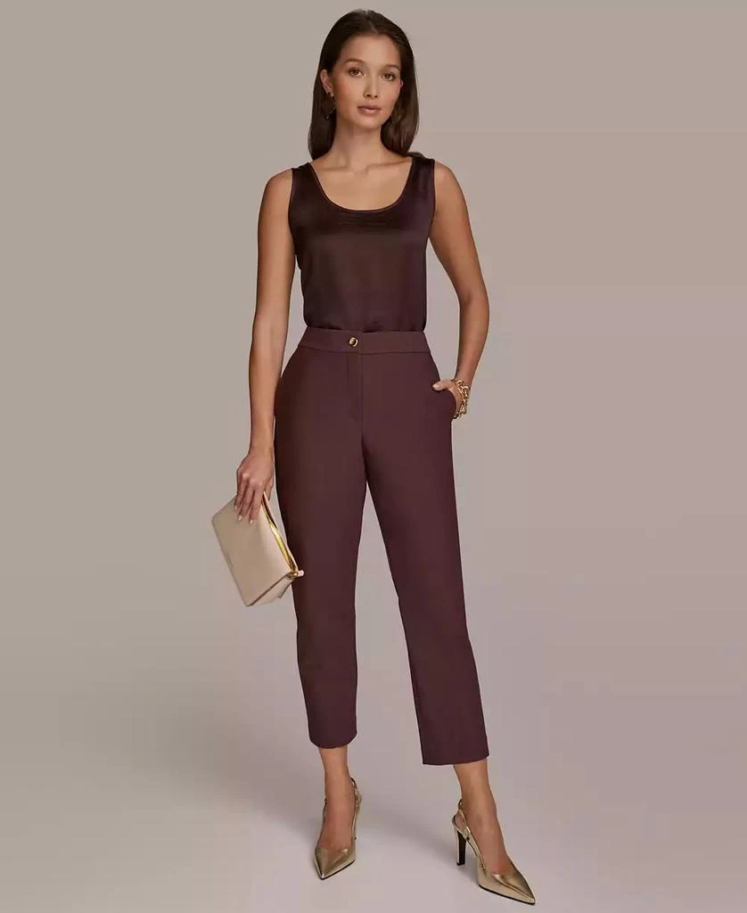 Donna Karan Women's Slim-Leg Ankle Pants 5