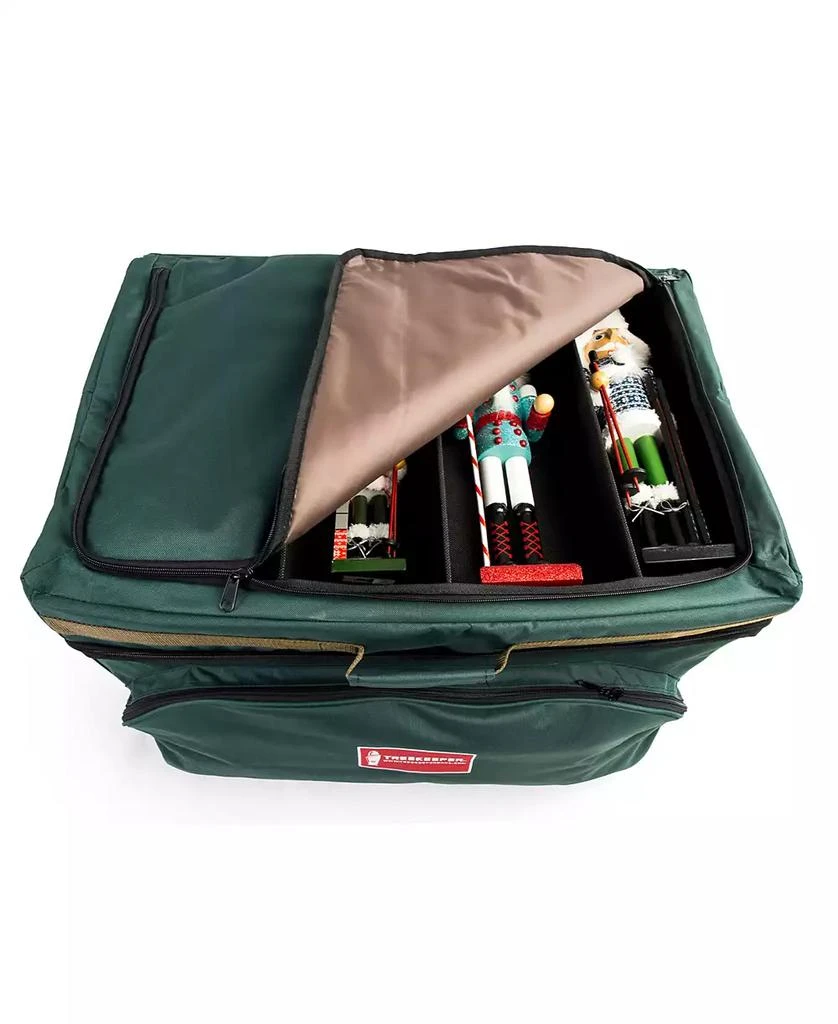 TreeKeeper Christmas Ornament Storage Box with Top Pocket 6