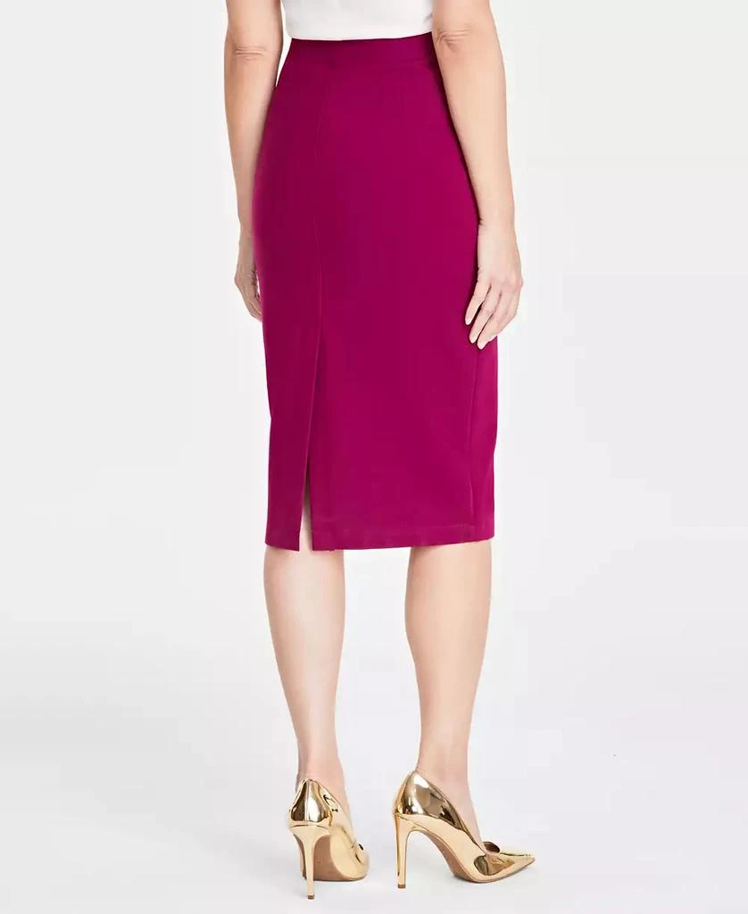 INC International Women's Ponte Zip-Front Pencil Skirt, Created for Macy's 2