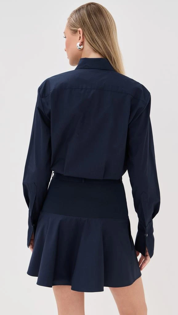 Brandon Maxwell The Irene Mini Shirt Dress 2