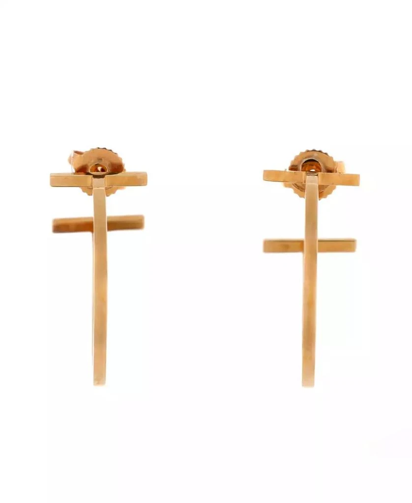 Pre-Owned Tiffany 
Co T Wire Hoop Earrings