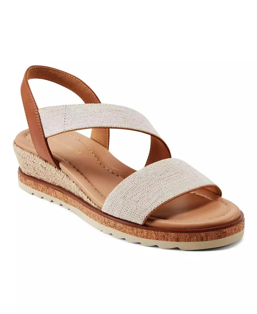 Easy Spirit Women's Sabina Strappy Low Wedge Sandals 1