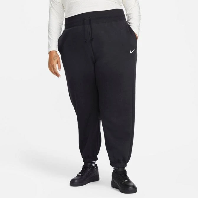 NIKE Women's Nike Sportswear Phoenix Fleece Oversized High-Waist Jogger Pants (Plus Size) 1