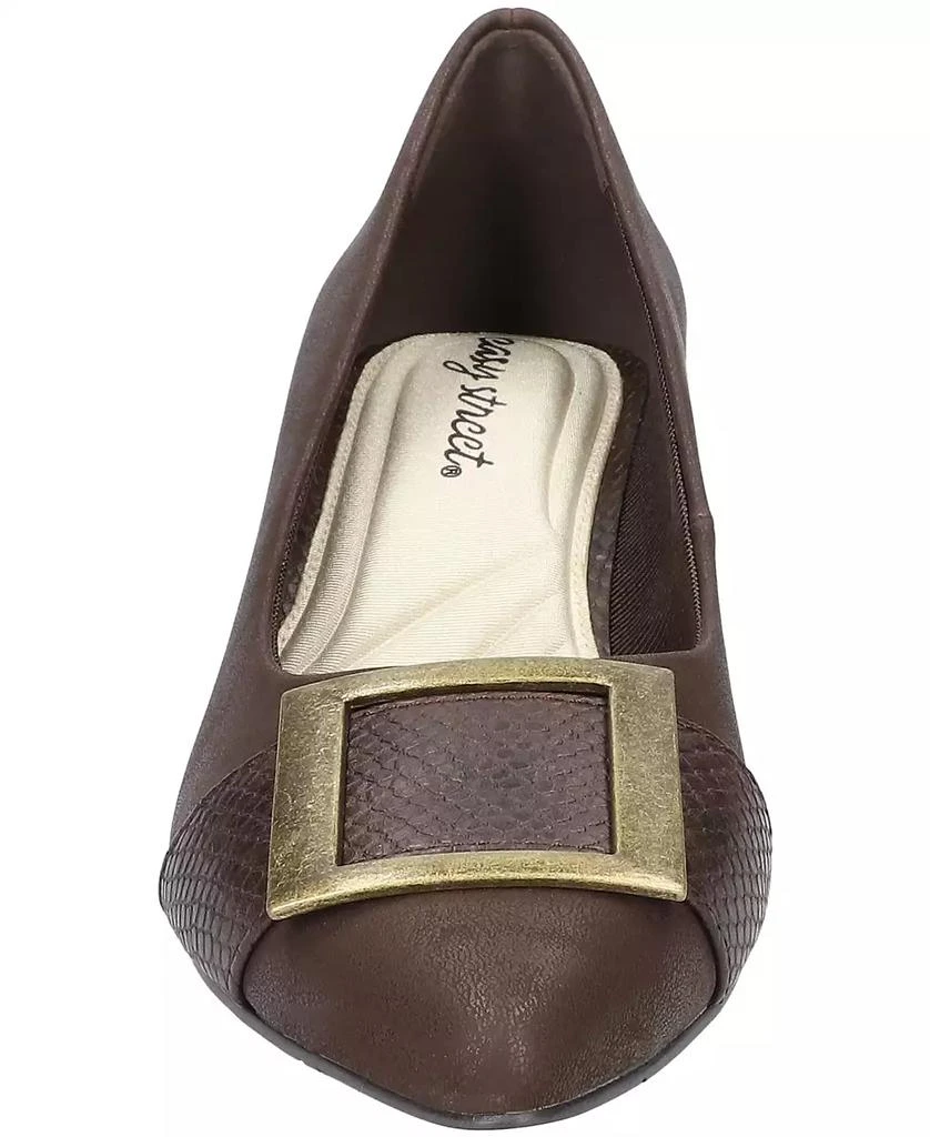 Easy Street Women's Cider Block Heel Pumps 7