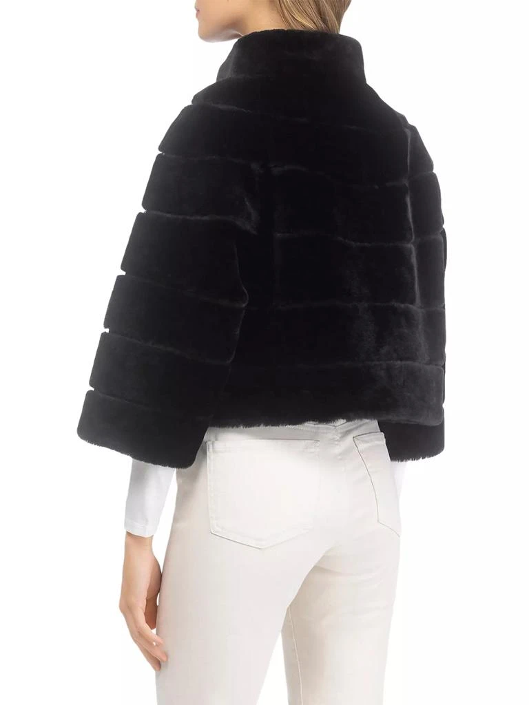 Gorski Shearling Lamb Bolero Coat 5