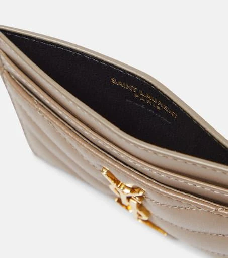 Yves Saint Laurent Cassandre matelassé leather cardholder 2