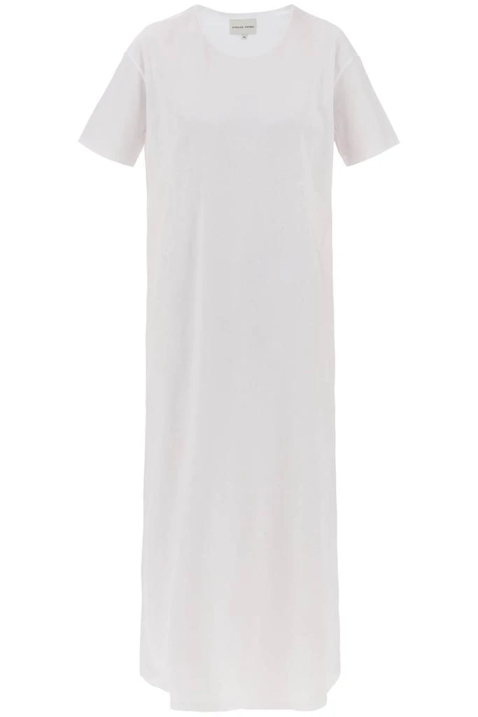 Loulou Studio maxi arue organic pima cotton dress 1