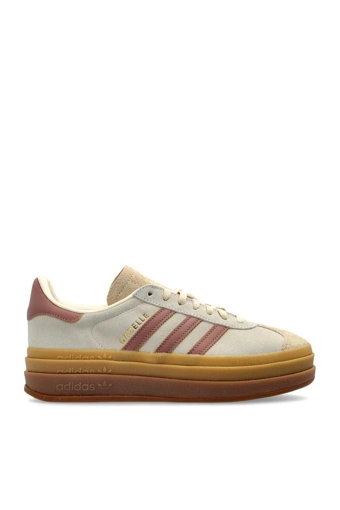 adidas gazelle silver green womens adidas Gazelle Bold W, Warm Vanilla / Silver Pebble / Earth Strata main image 1