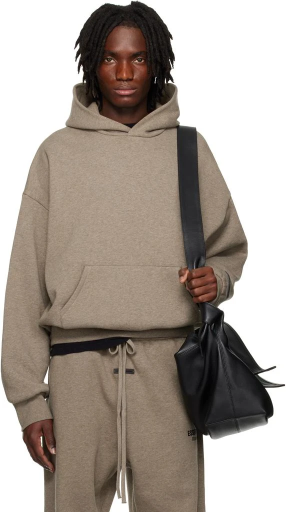 Essentials Gray Classic Hoodie 1