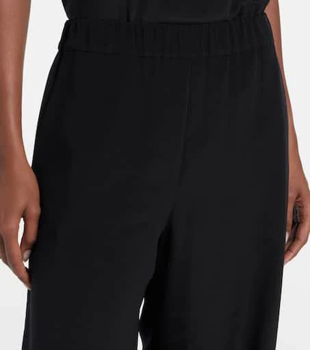 Max Mara Bonn crêpe de chine wide-leg pants 4