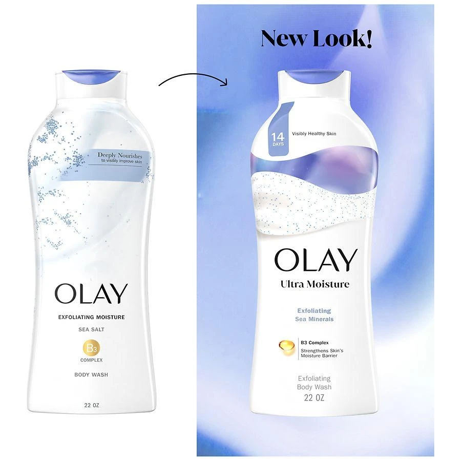 Olay Exfoliating Body Wash with Sea Salts Sea Salts 6