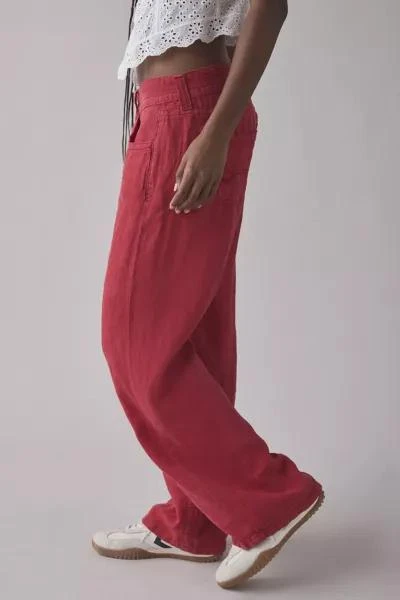 BDG BDG Kayla Low-Rise Linen Pant 3