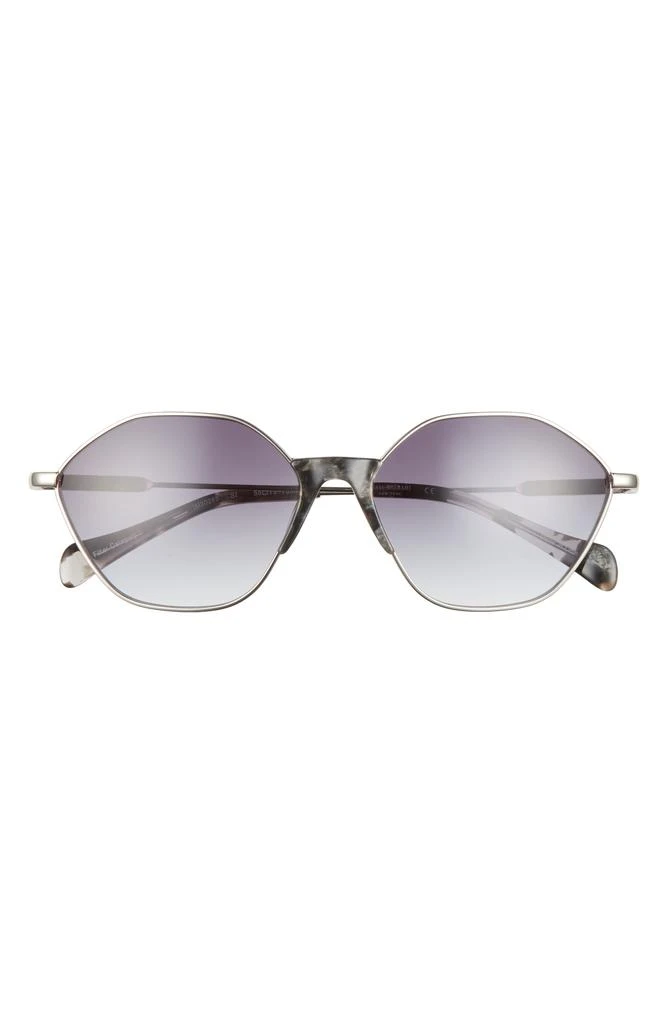 Isaac Mizrahi 55mm Geometric Sunglasses 1