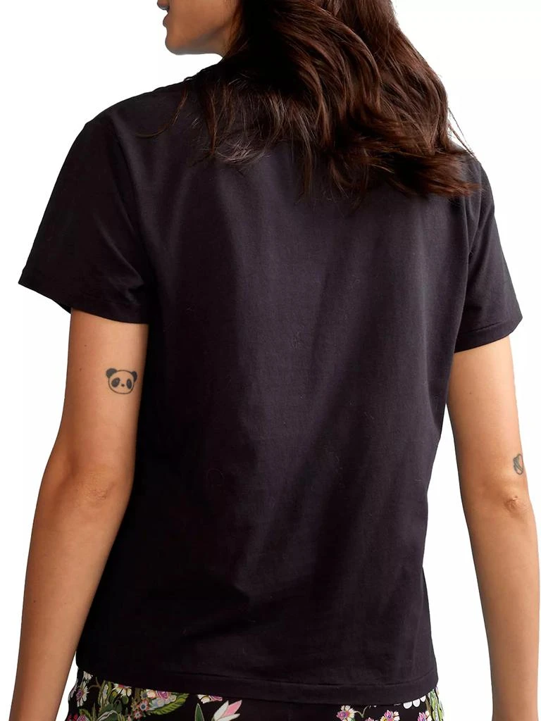 Cynthia Rowley Distressed Cotton T-Shirt 2
