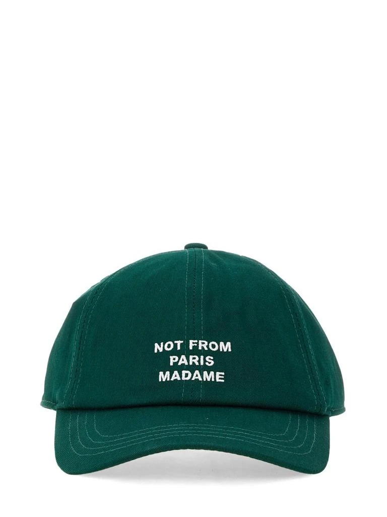 Drôle de Monsieur Drôle de Monsieur Logo-Embroidered Baseball Cap 1