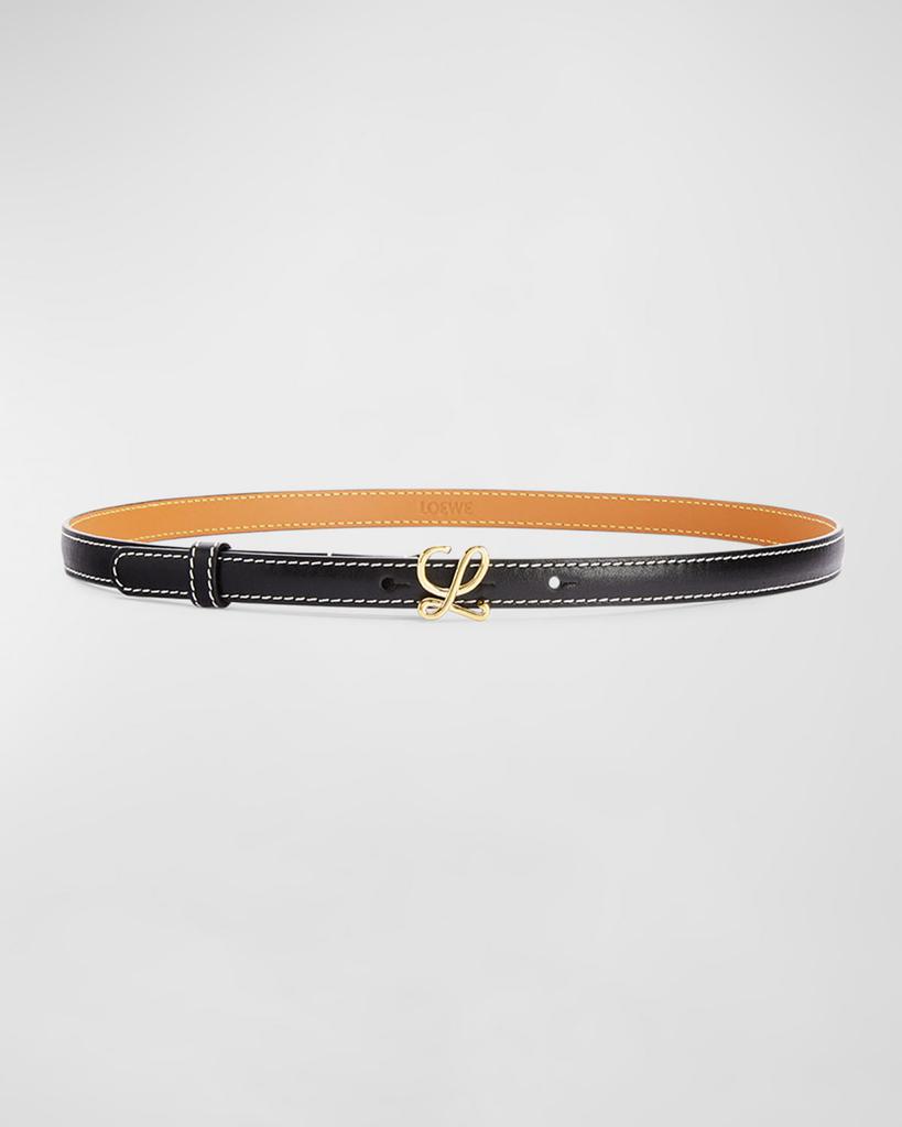 Loewe Loewe Logo Lettering Buckle Belt - Belts - Compare