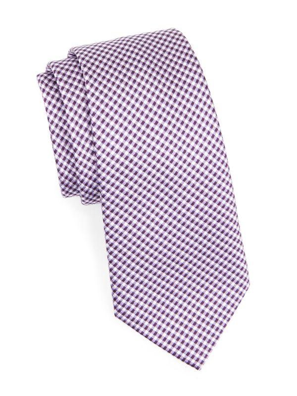 Giorgio Armani Lineare Jacquard Silk Tie