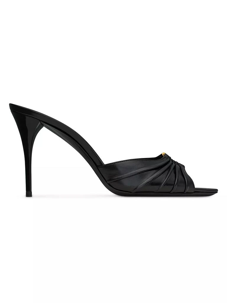 Yves Saint Laurent Babylone Mules in Smooth Leather 1