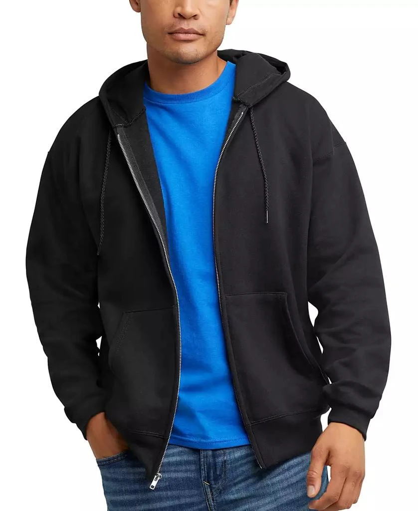 Hanes Ultimate Men's Full-Zip Heavyweight Fleece Hoodie 3