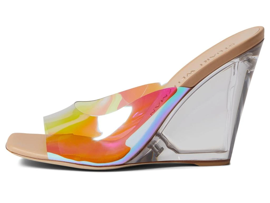 Stuart Weitzman Tia 100 Lucite Wedge 4