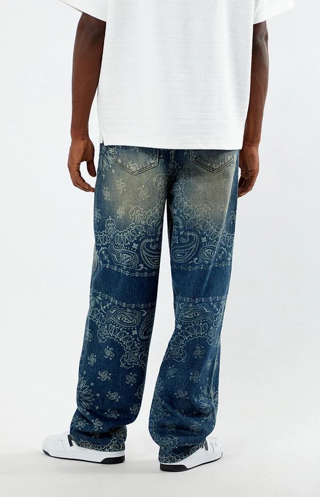 PacSun Bandana Extreme Baggy Jeans 4
