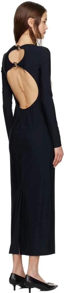 burberry cut out dress Burberry Cow Print Silk Crepe de Chine Dress , Size: 02