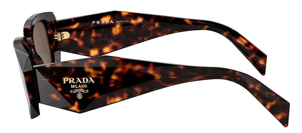 Prada PR 17WS 2AU8C1 49mm Womens Rectangle Sunglasses 3