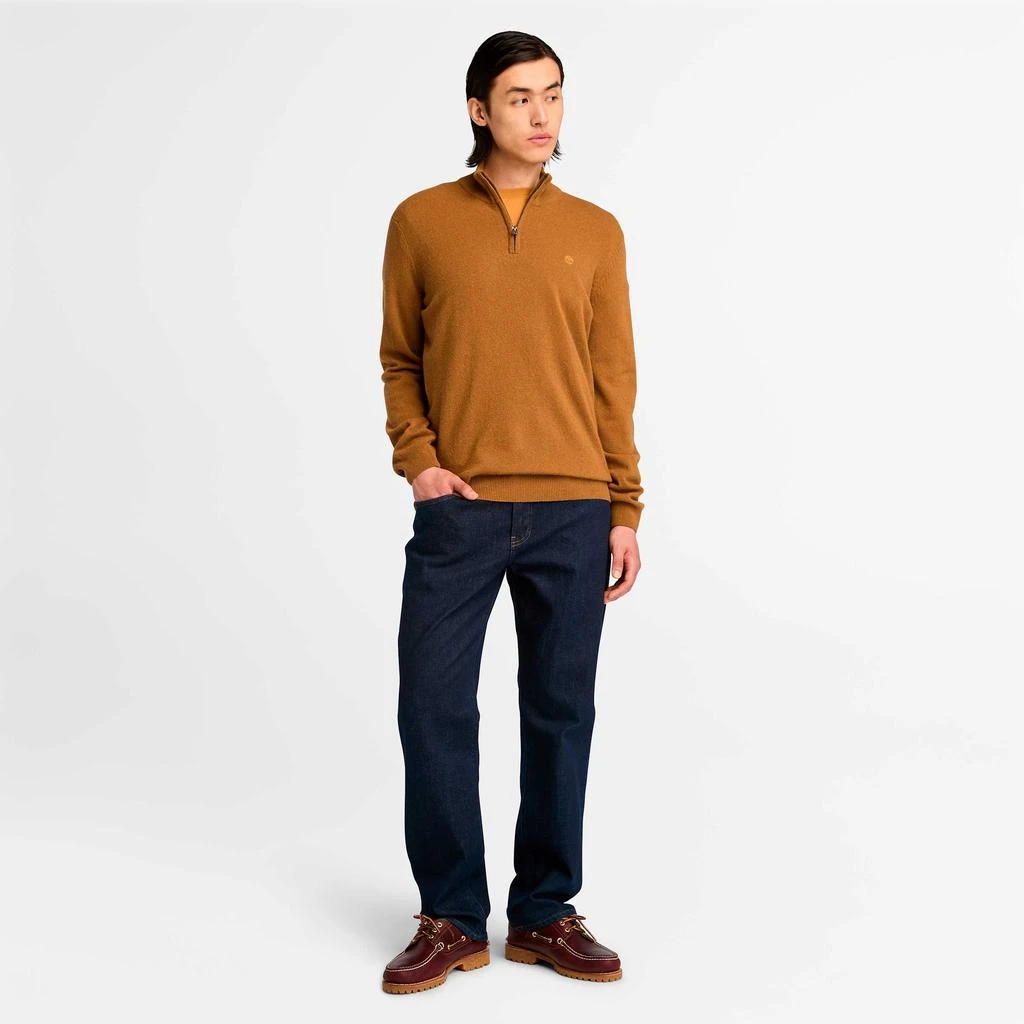 Timberland Men's Phillips Brook Wool-Blend 1/4-Zip Sweater 2