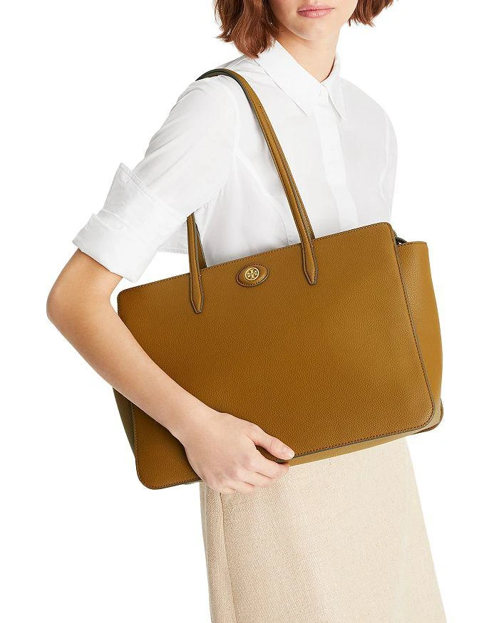 Tory Burch Robinson Pebbled Leather Medium Tote 2