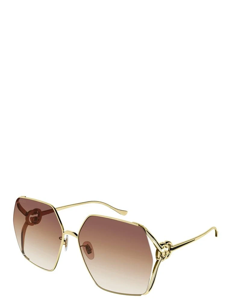 Gucci Eyewear Gucci Eyewear Oversized Rectangular Sunglasses 2