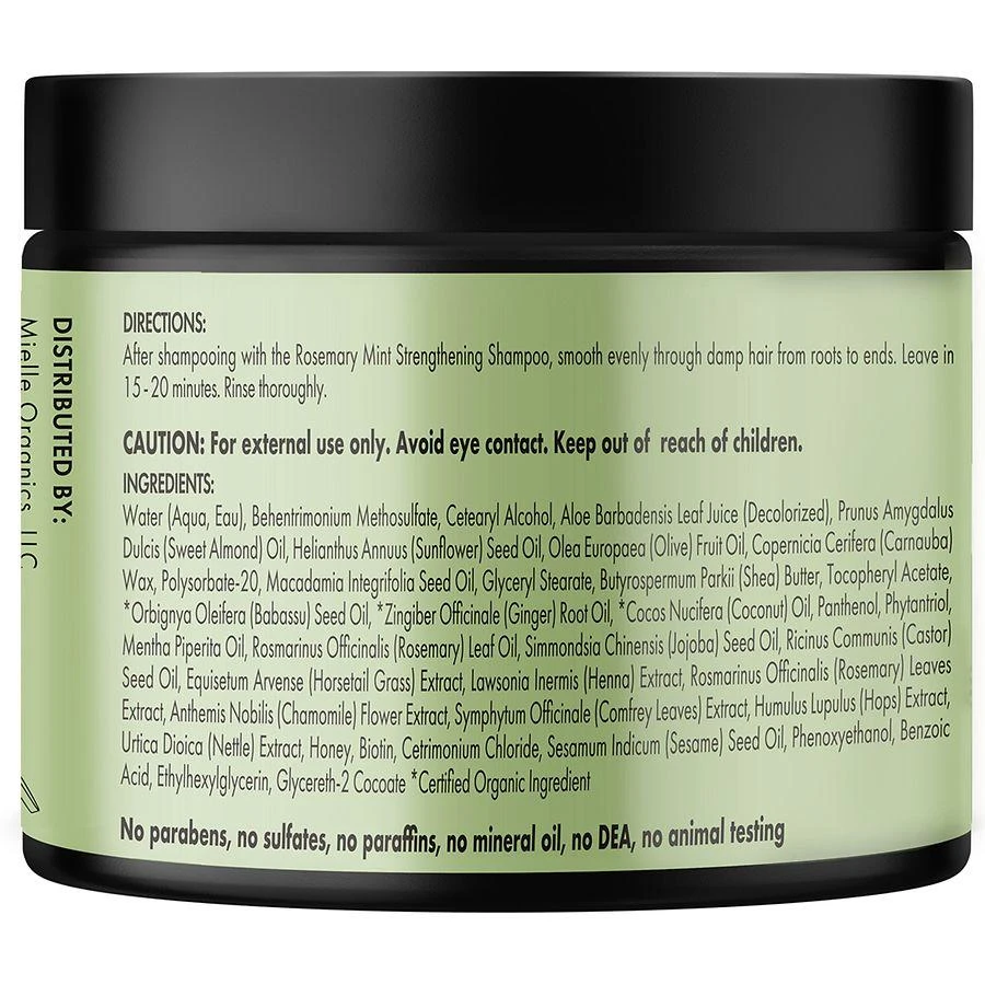 Mielle Organics Strengthening Hair Masque Rosemary Mint 7