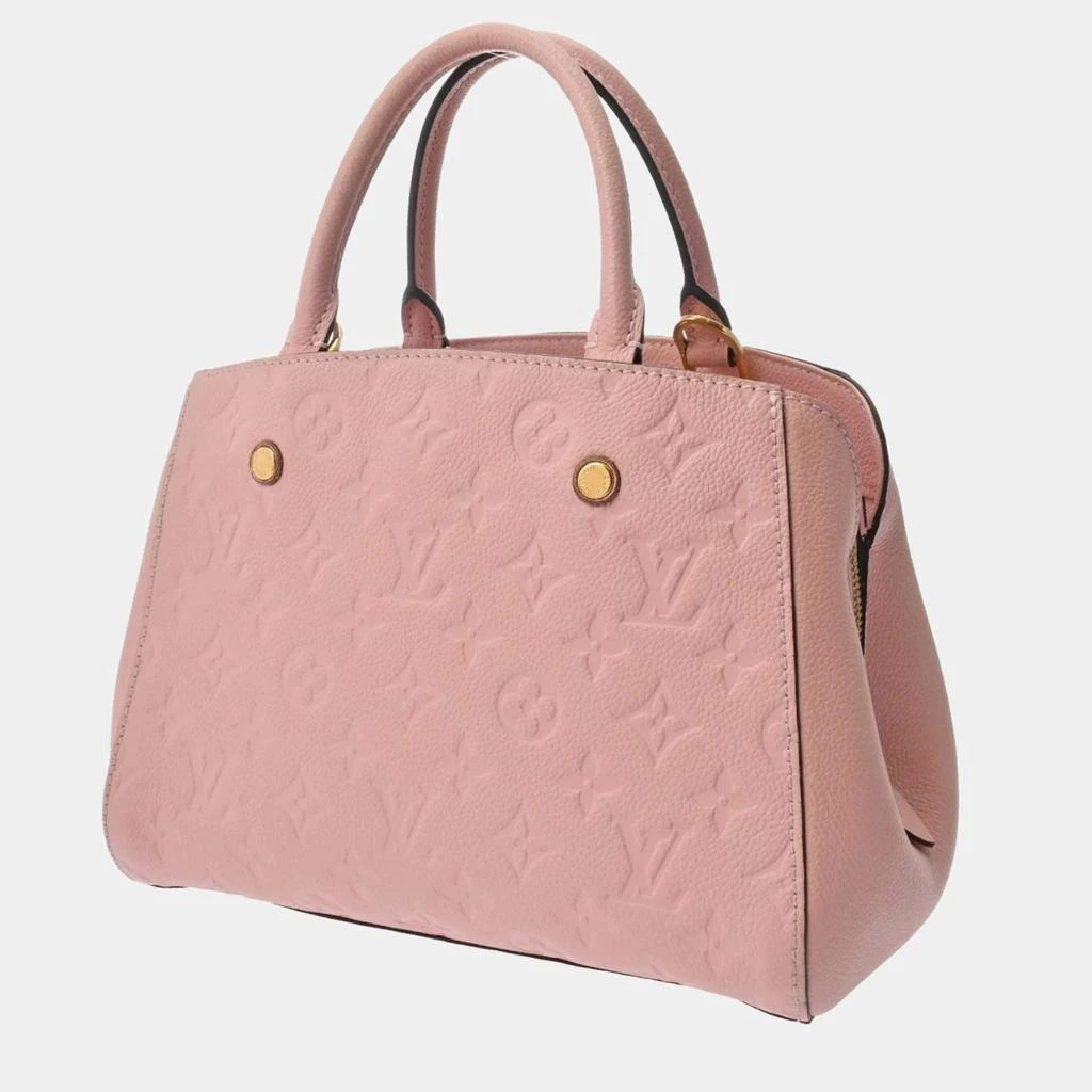 Louis Vuitton Louis Vuitton Rose Poudre Leather Monogram Empreinte Montaigne BB Handbag 2