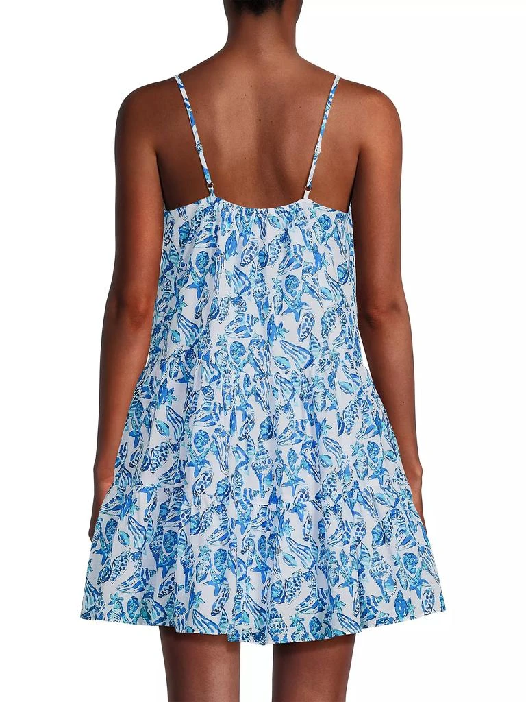 Lilly Pulitzer Alessia Cotton Shell Print Minidress 5