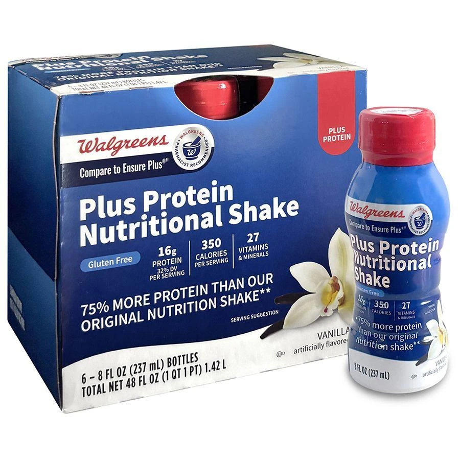 Walgreens Plus Protein Nutritional Shake 3