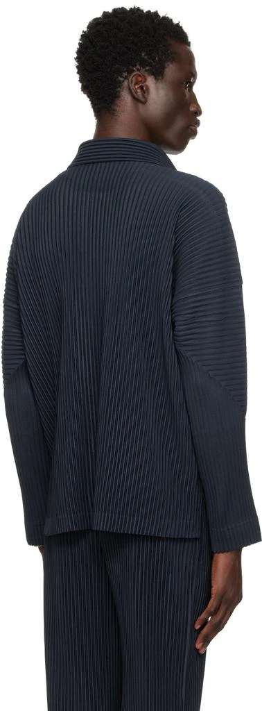 Homme Plissé Issey Miyake Navy Monthly Color November Shirt 3