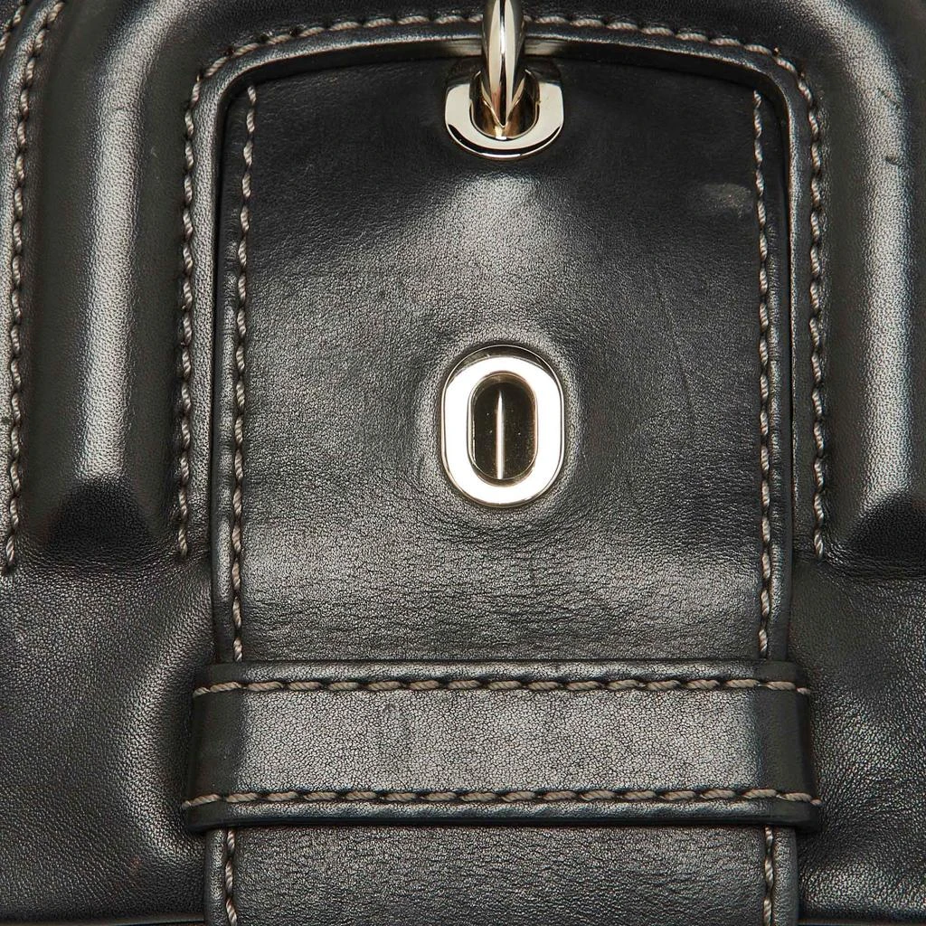 Tod's Tod's Black Leather Lucy Flap Clutch 6
