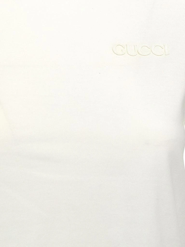 Gucci Gucci Web Detailed Jersey T-Shirt 4