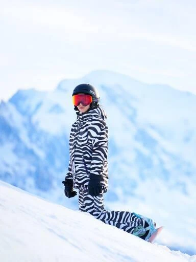 MOLO Pearson zebra-print ski jacket 4