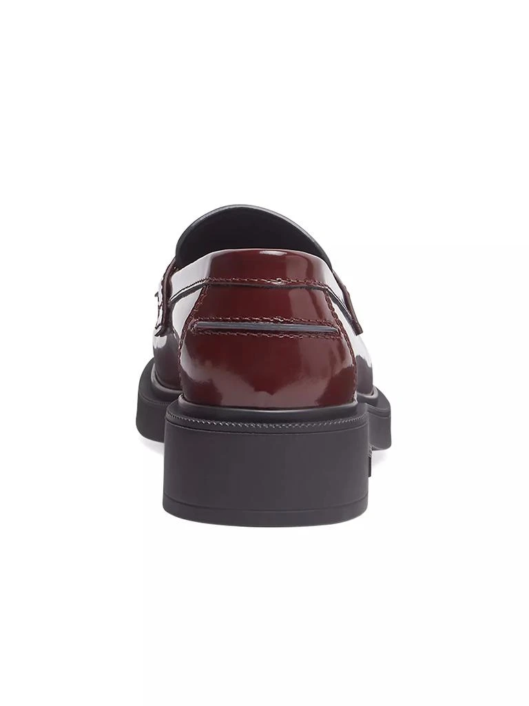 Fendi 35MM Leather Kiltie Loafers 3